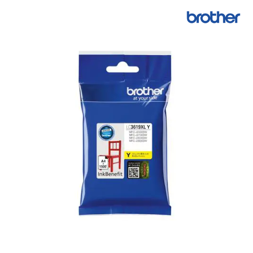 ตลับหมึกอิงค์เจ็ท Brother Original Ink Cartridge LC-3619XL Yellow, LC3619XL